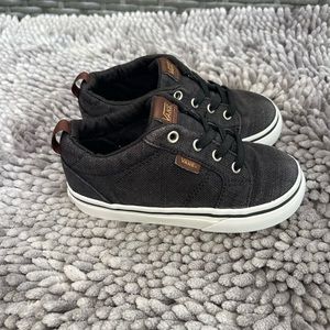 Vans Bishop Toddler Unisex Slip-On Shoes Black Size 8C